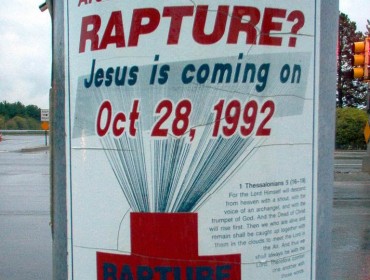 Rapture Sign